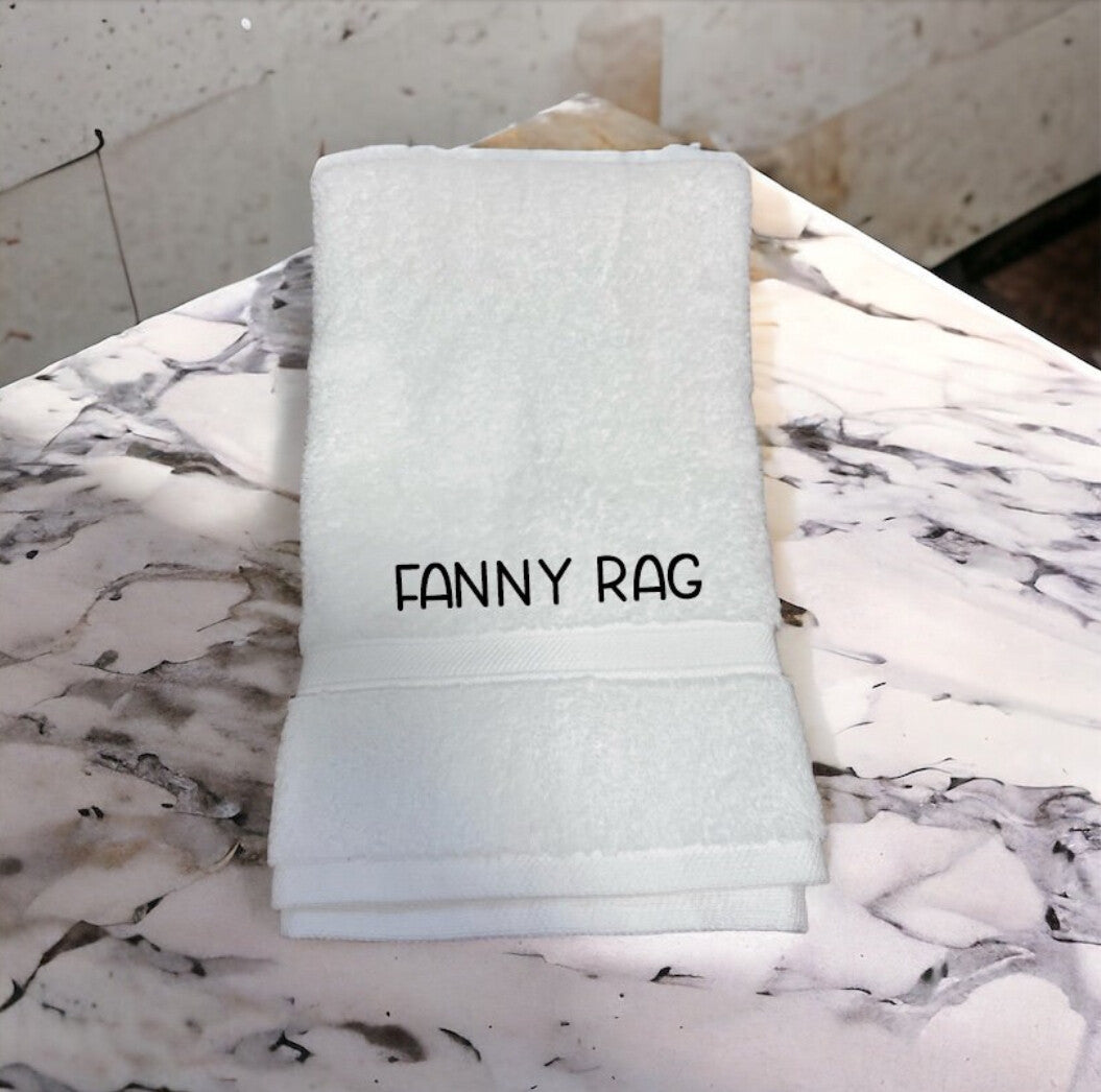 Funny Fanny Rag Towel or Flannel