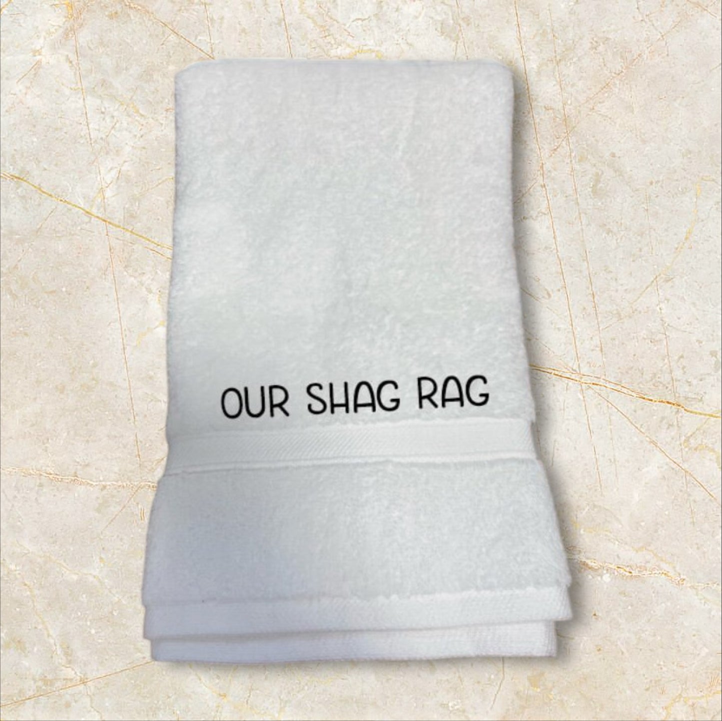 Funny Shag Rag Towel or Flannel