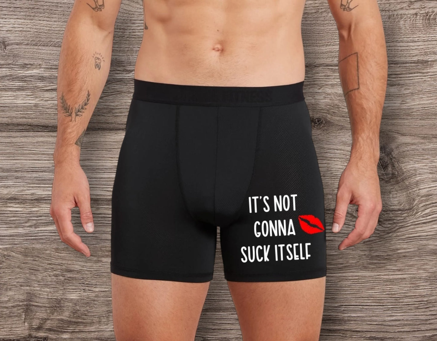 Funny Boxers - It's Not Gonna Suck Itself