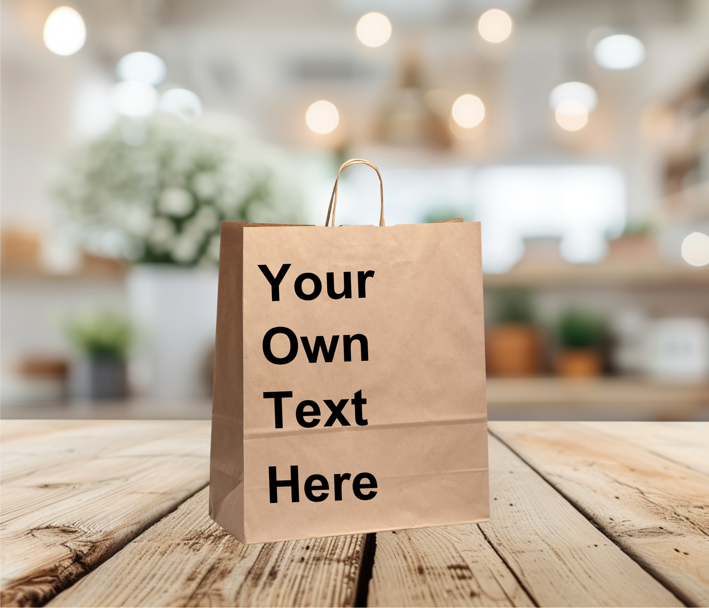 Customisable Gift Bag – “Add Your Own Text”