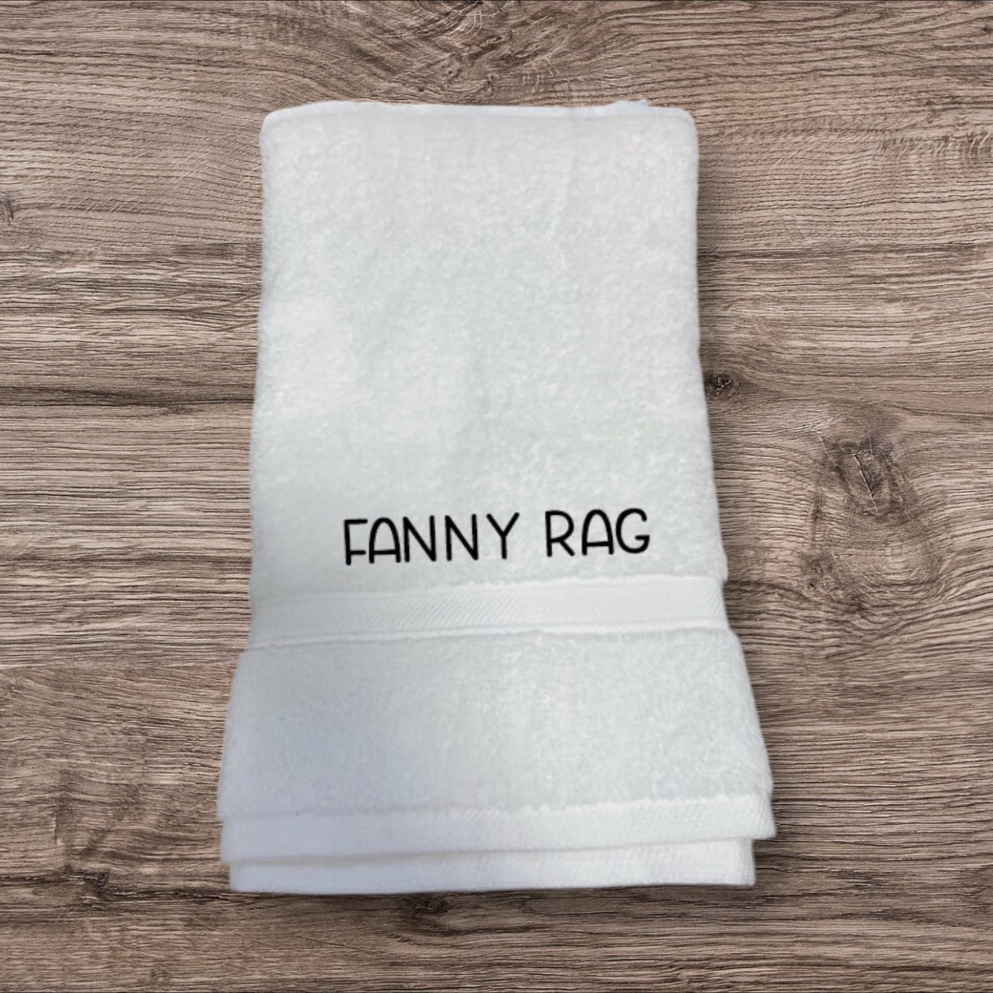 Funny Fanny Rag Towel or Flannel