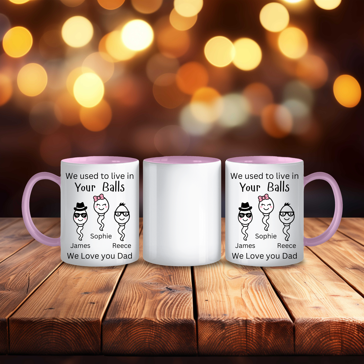 Personalised Funny Dad Mug