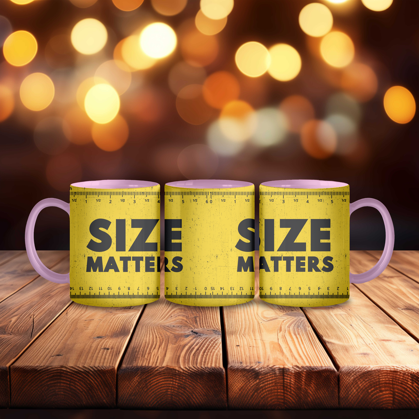 Funny Size Matters Mug