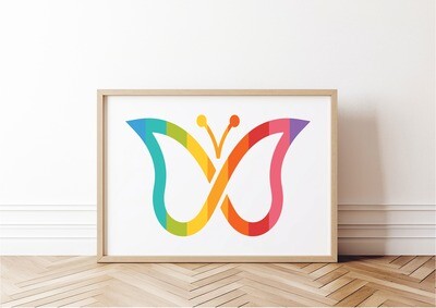 ADHD Butterfly Print