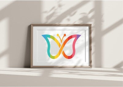 ADHD Butterfly Print