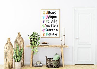 Autism Print Wall Art
