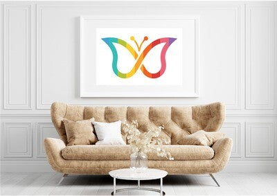 ADHD Butterfly Print