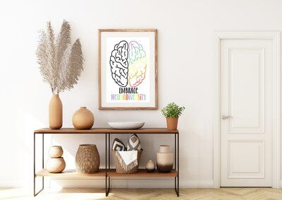 Embrace Neurodiversity Print