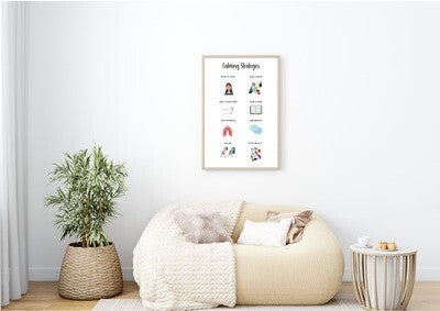 Calming Strategies Poster