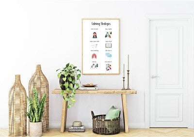 Calming Strategies Poster
