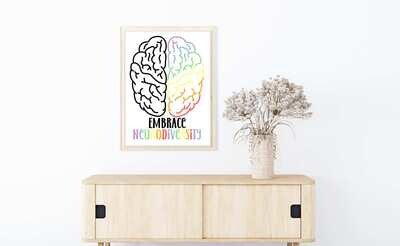 Embrace Neurodiversity Print
