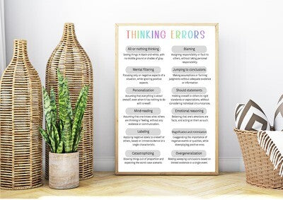 Thinking Errors Print
