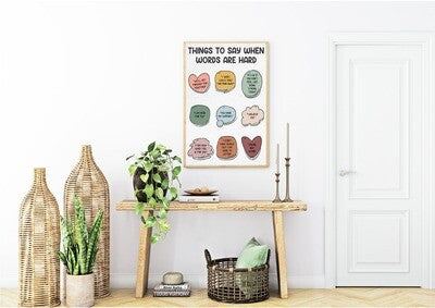 Words of Support Print