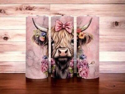 Highland Cow Tumbler