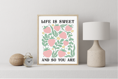 Pastel Floral Affirmation Prints