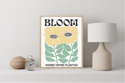 Pastel Floral Affirmation Prints