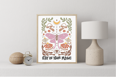 Retro Affirmation Prints