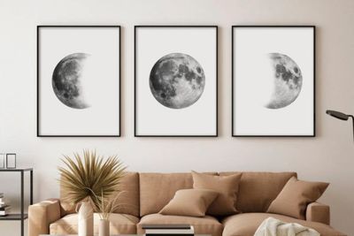 Set of 3 Moon Phase Prints