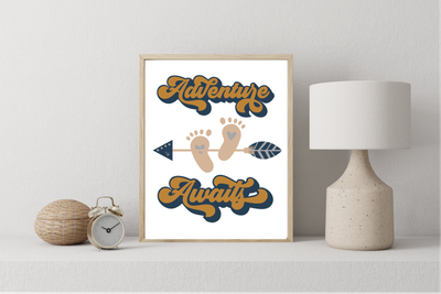 Retro Affirmation Prints, Various Designs