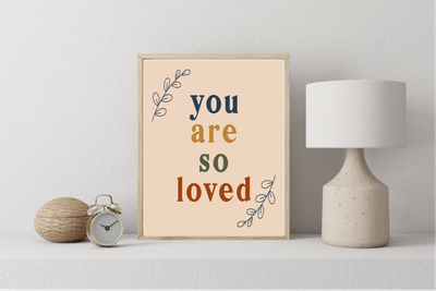 Retro Affirmation Prints, Various Designs