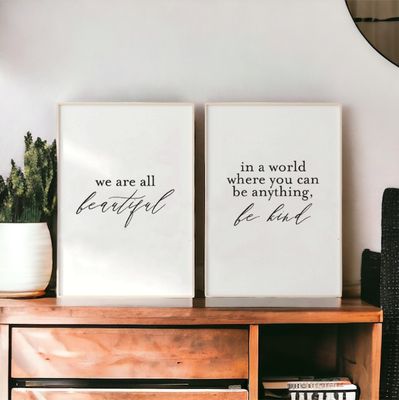 Affirmation Prints Set of 2