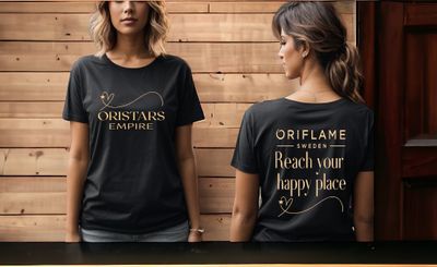 Oristars Team T-shirt in a Gold Design