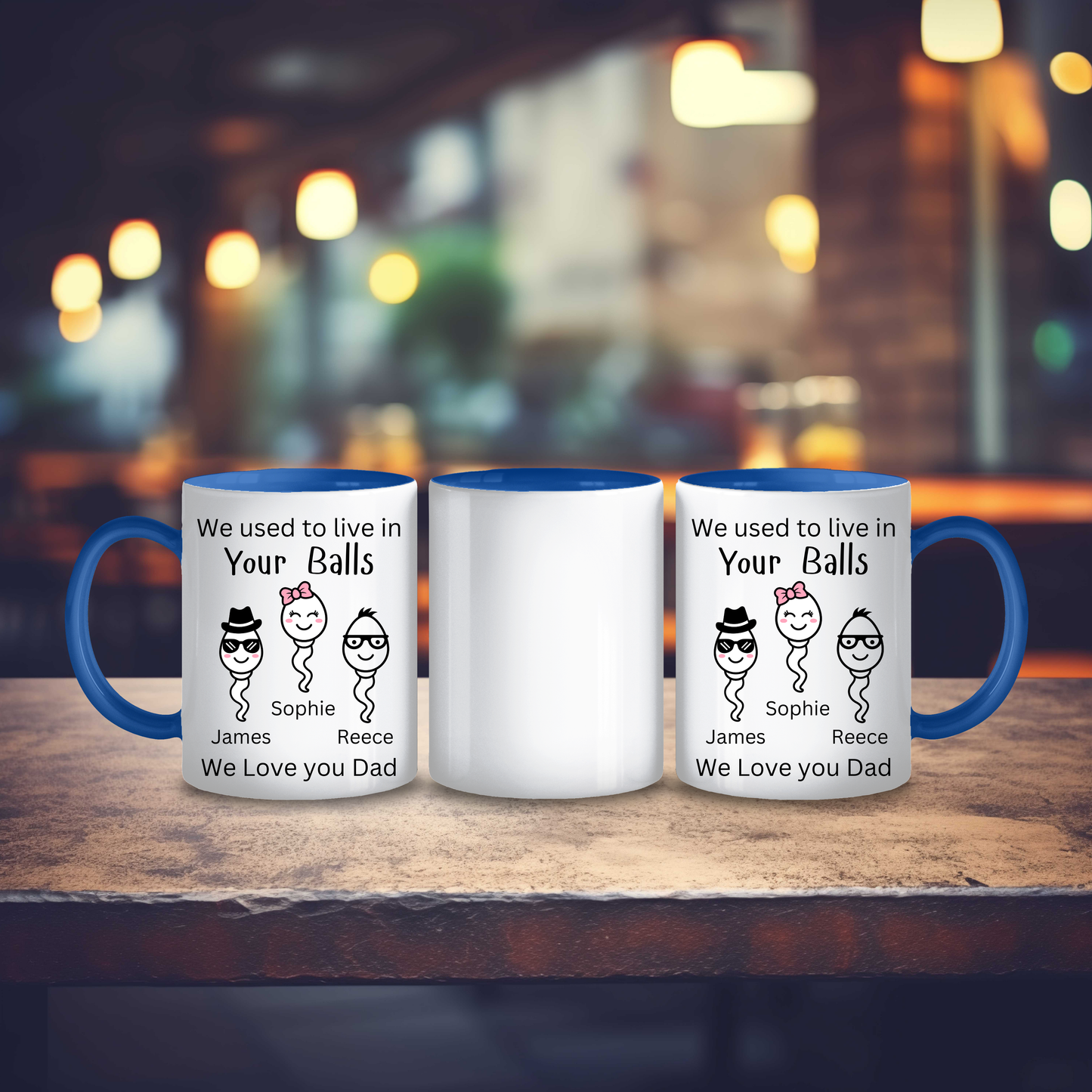 Personalised Funny Dad Mug