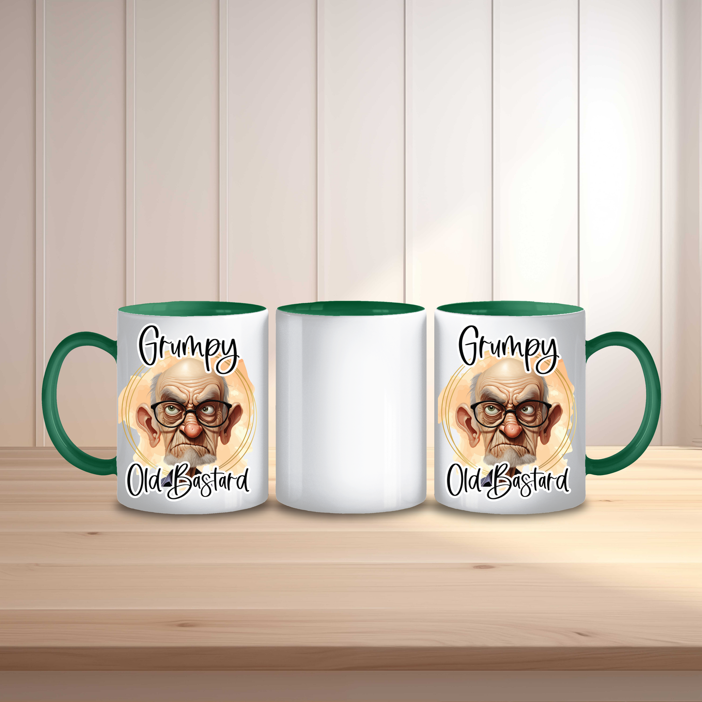 Funny Grumpy Old Bastard Mug,