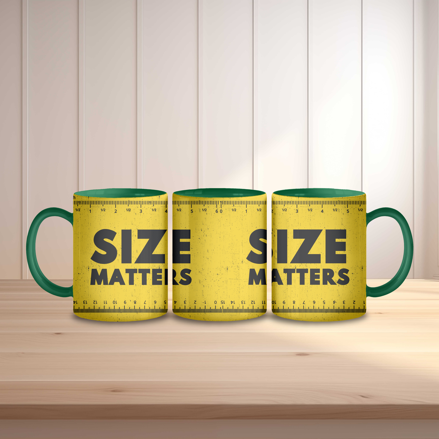 Funny Size Matters Mug