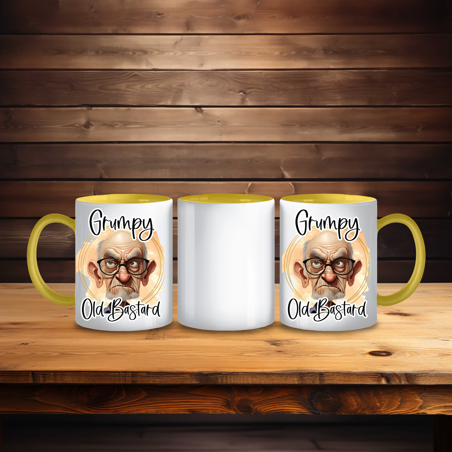Funny Grumpy Old Bastard Mug,