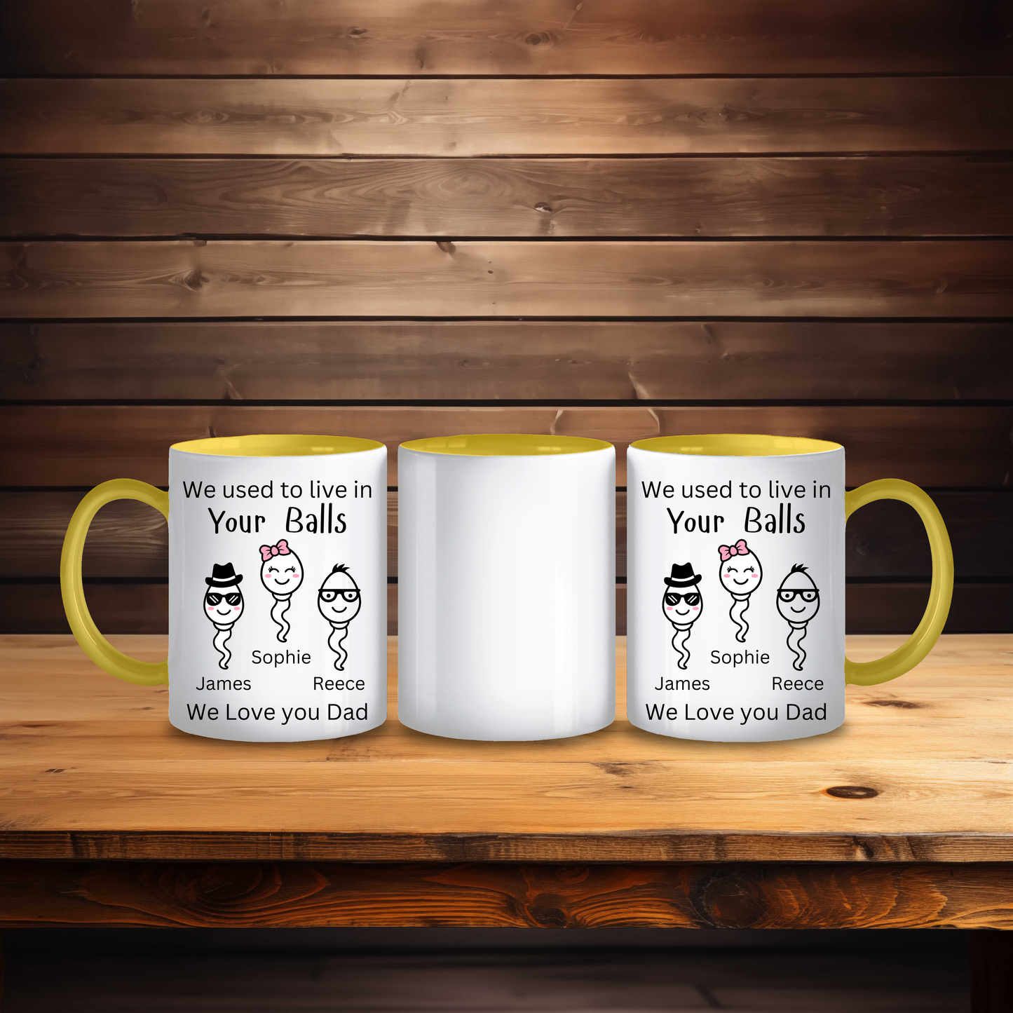 Personalised Funny Dad Mug