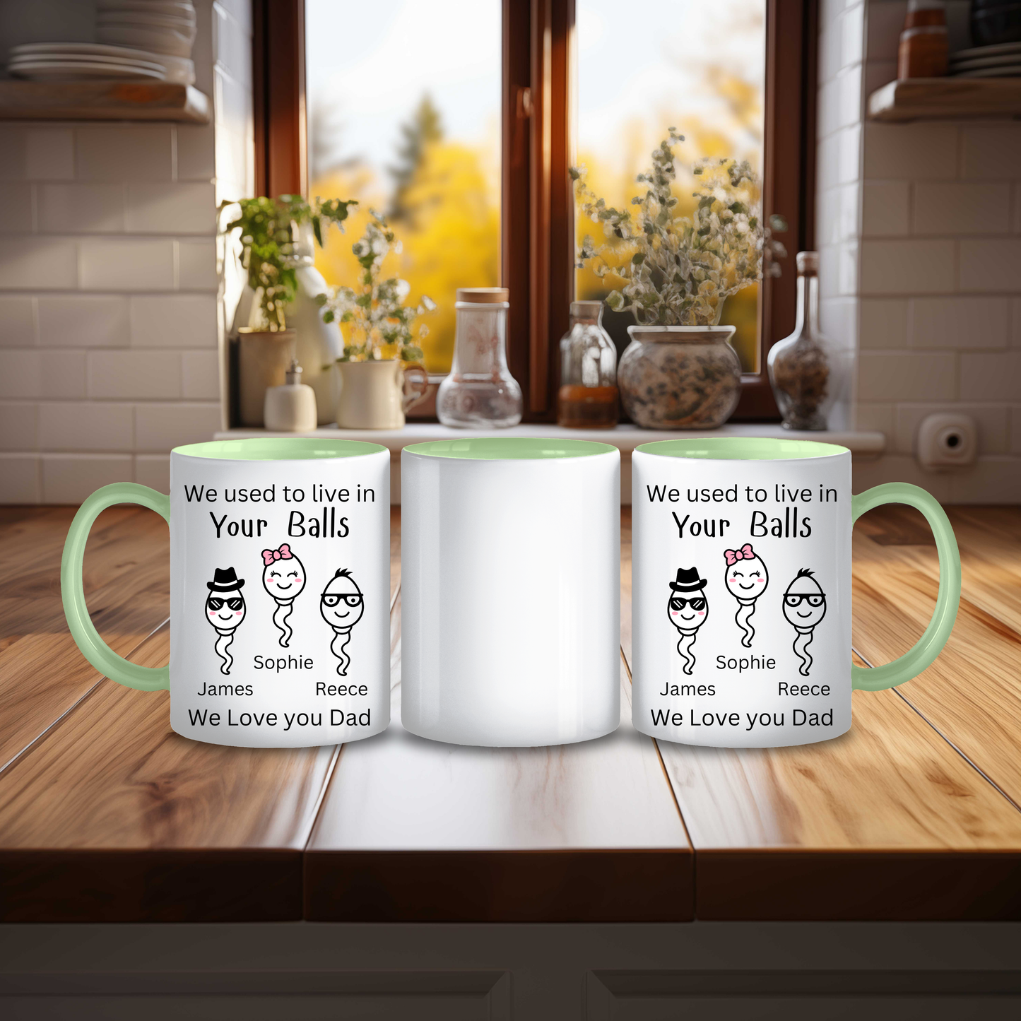 Personalised Funny Dad Mug
