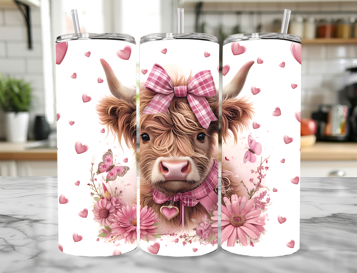 Highland Cow Tumbler