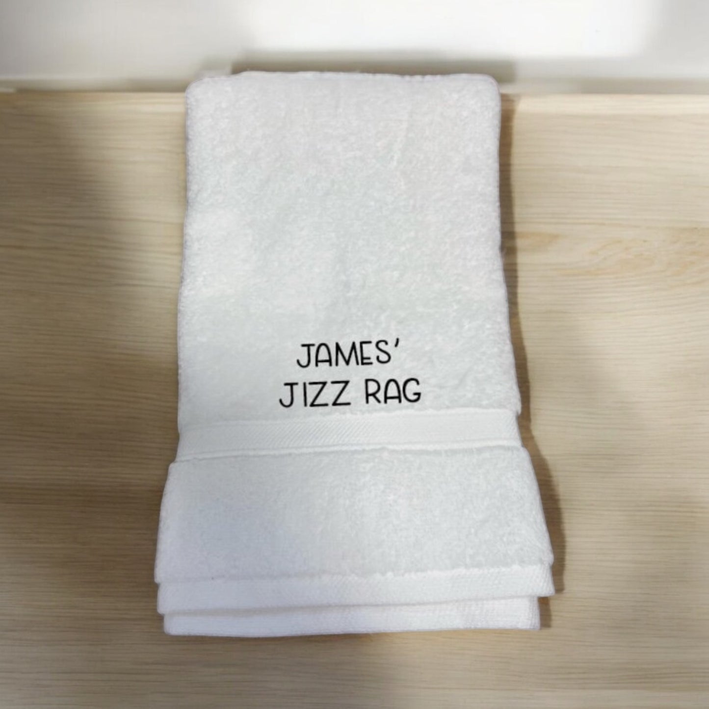Funny Jizz Rag Towel or Flannel
