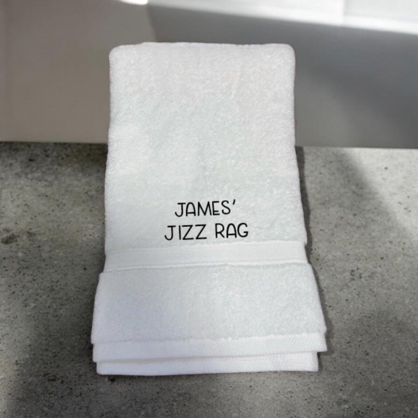 Funny Jizz Rag Towel or Flannel