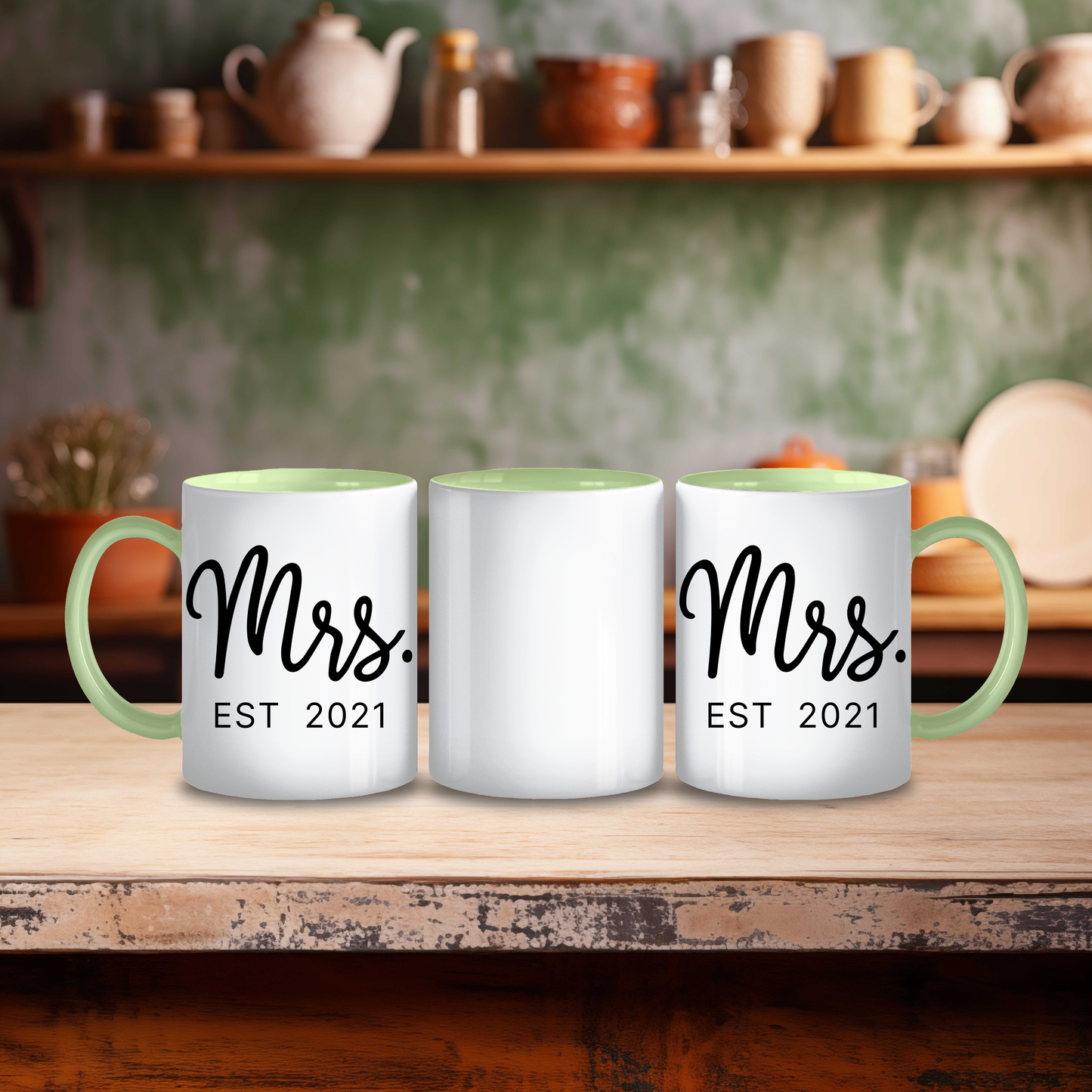 Mr & Mrs Mug Set