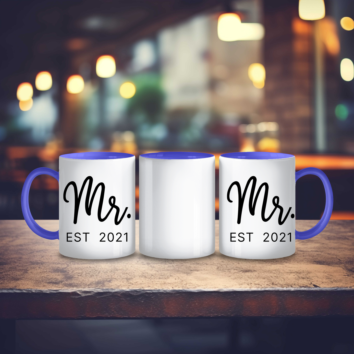 Mr & Mrs Mug Set