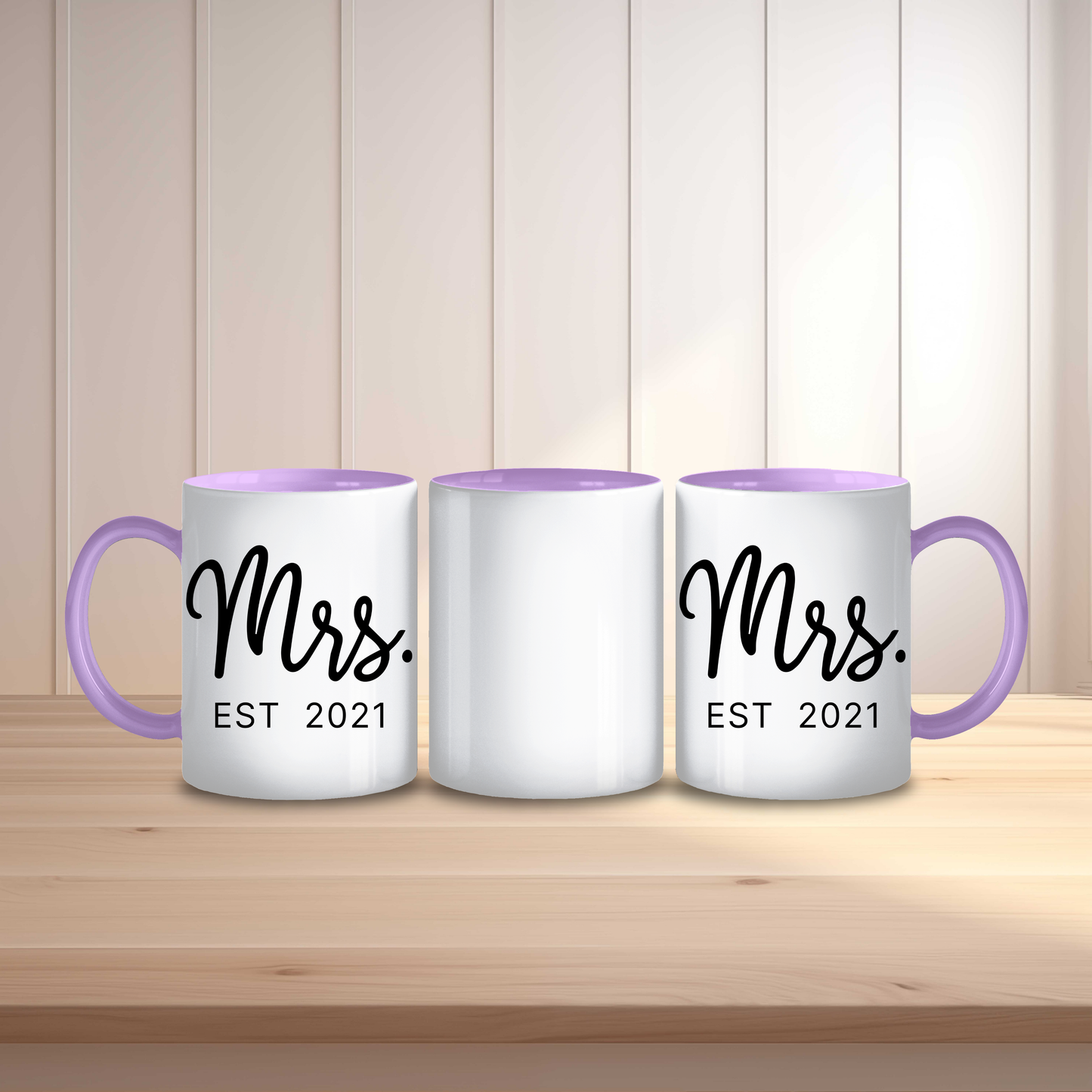Mr & Mrs Mug Set