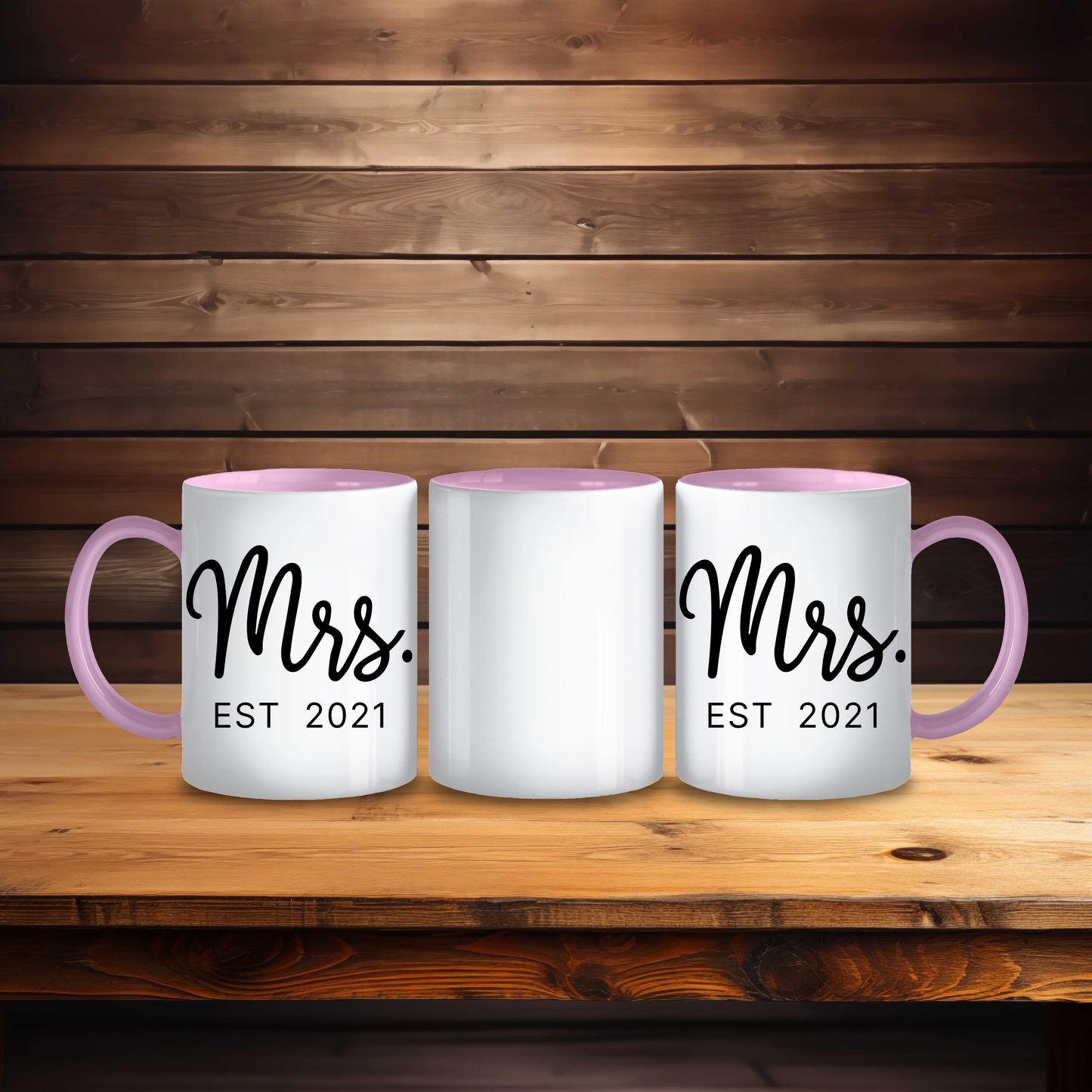 Mr & Mrs Mug Set