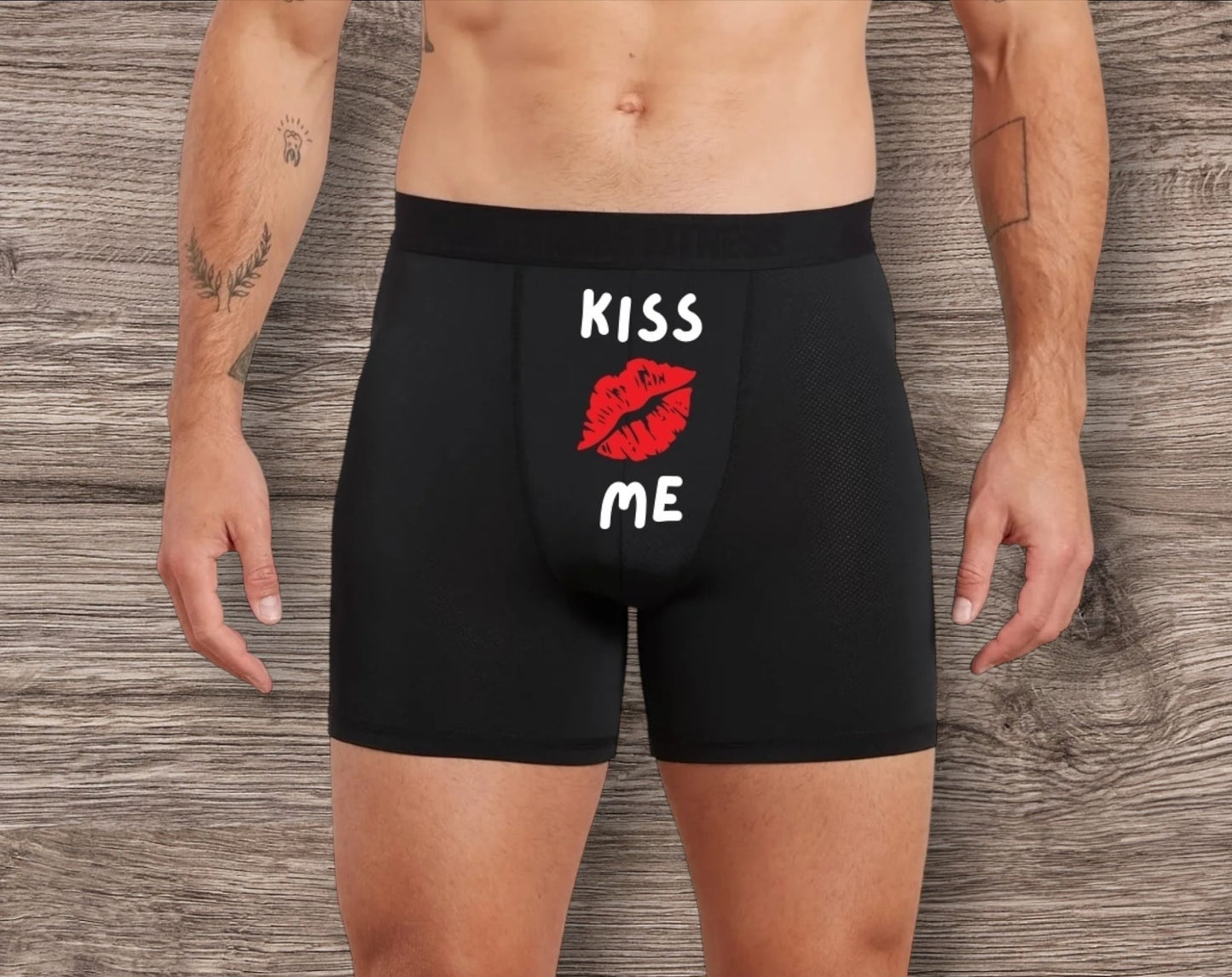 Funny Boxers - Kiss Me