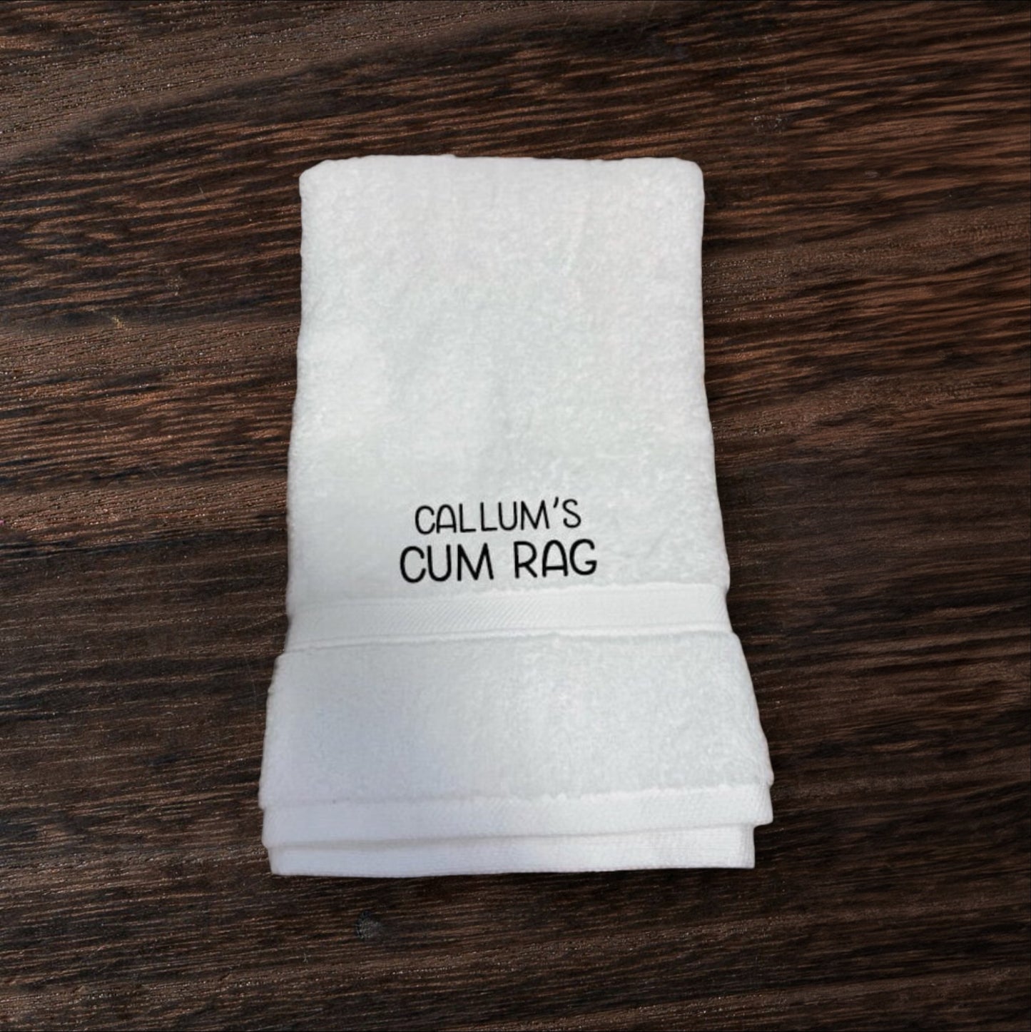 Funny Cum Catcher Towel or Flannel