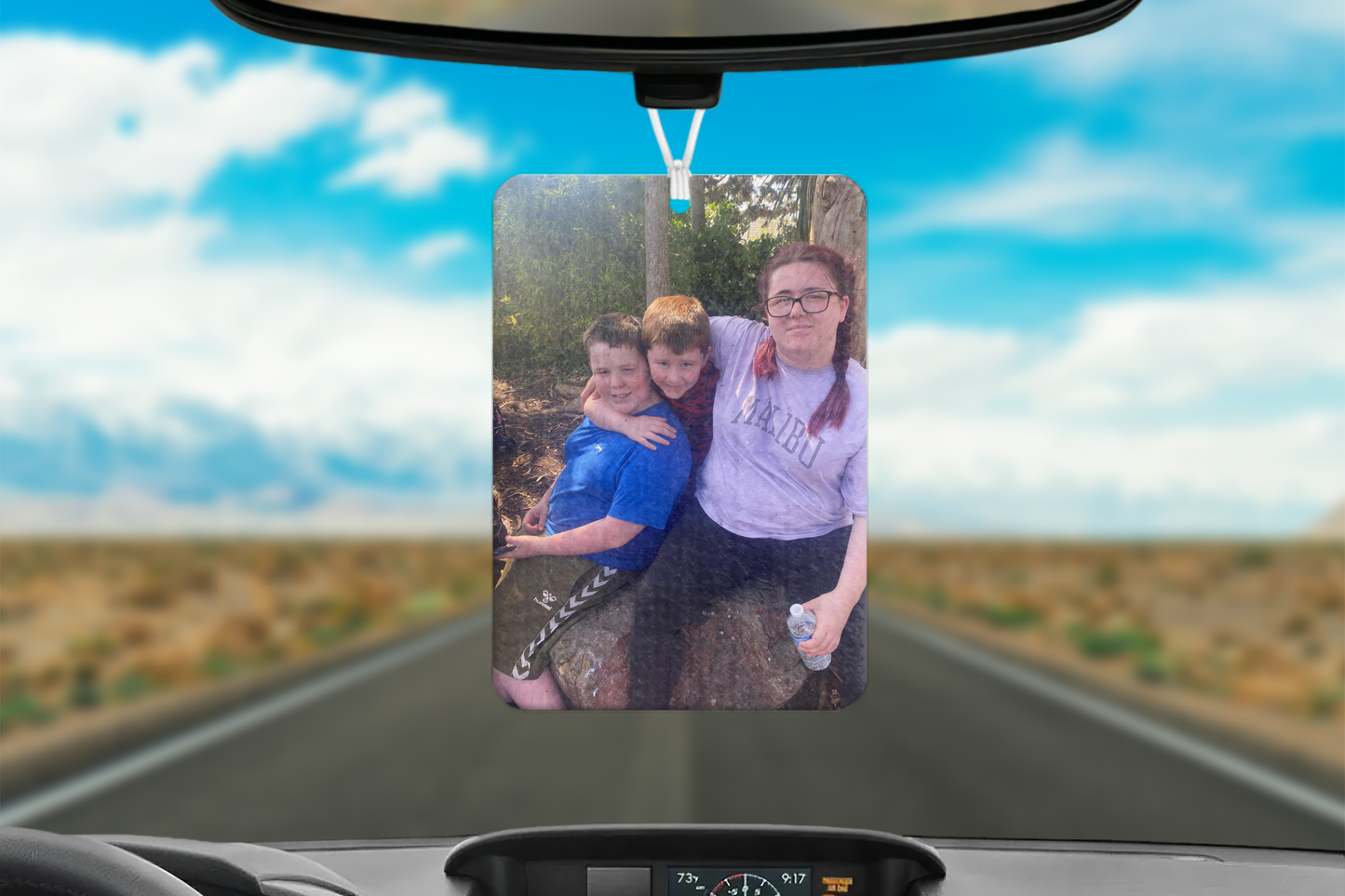 Double Sided Personalised Car Air Freshener,