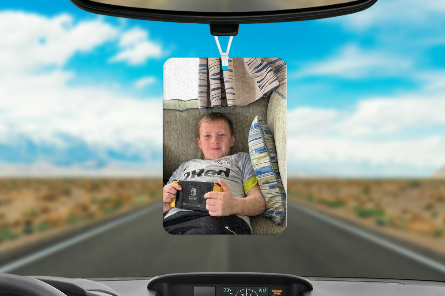 Double Sided Personalised Car Air Freshener,