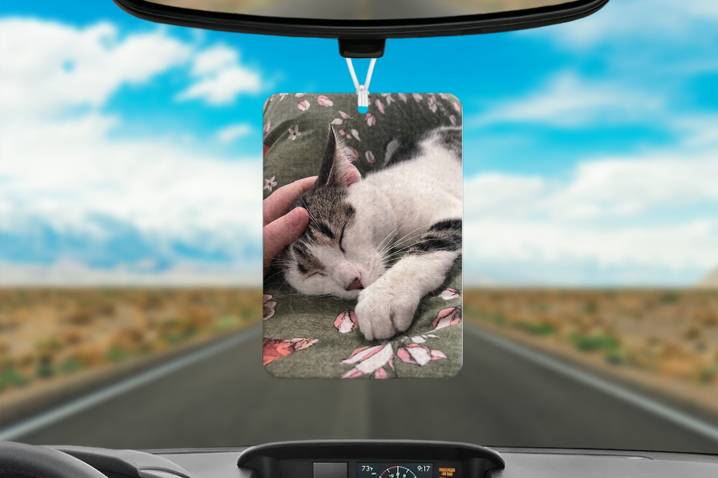 Double Sided Personalised Car Air Freshener,
