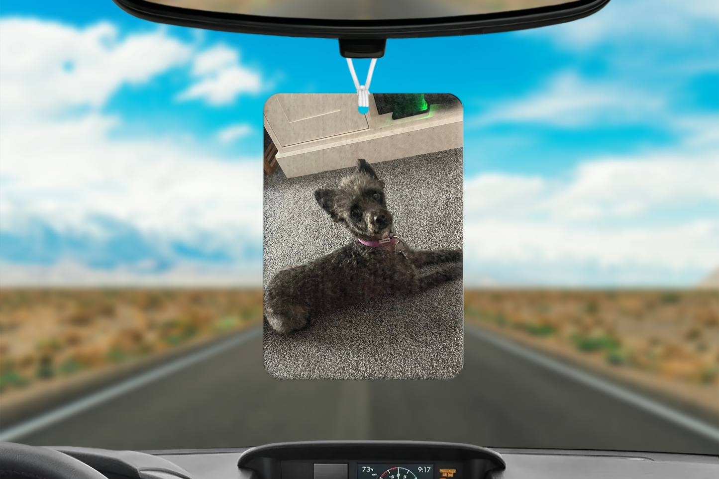 Double Sided Personalised Car Air Freshener,