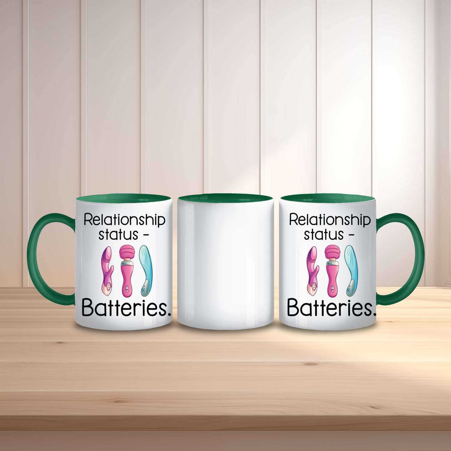 Relationship Status...Batteries Mug
