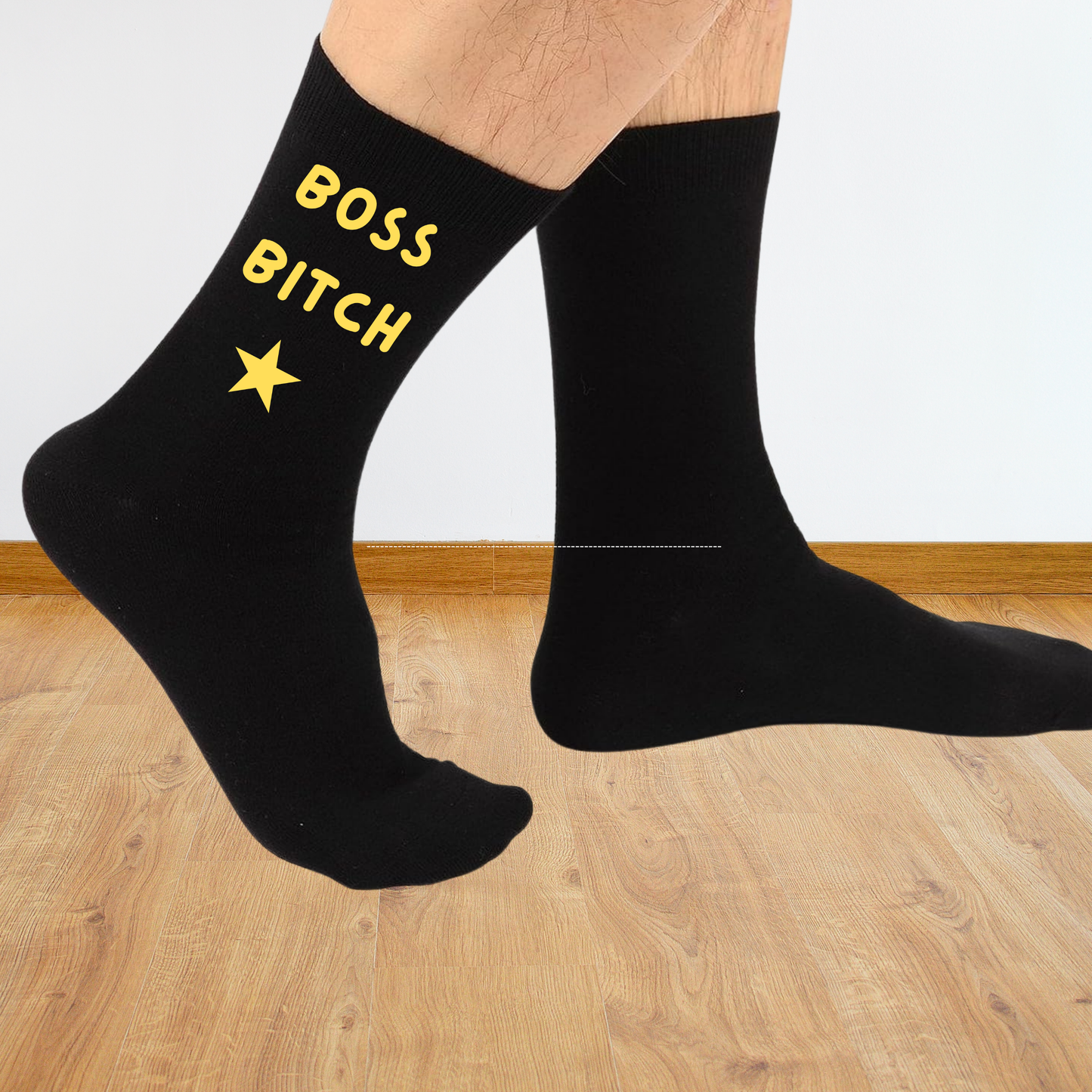 Boss B*tch Funny Printed Socks