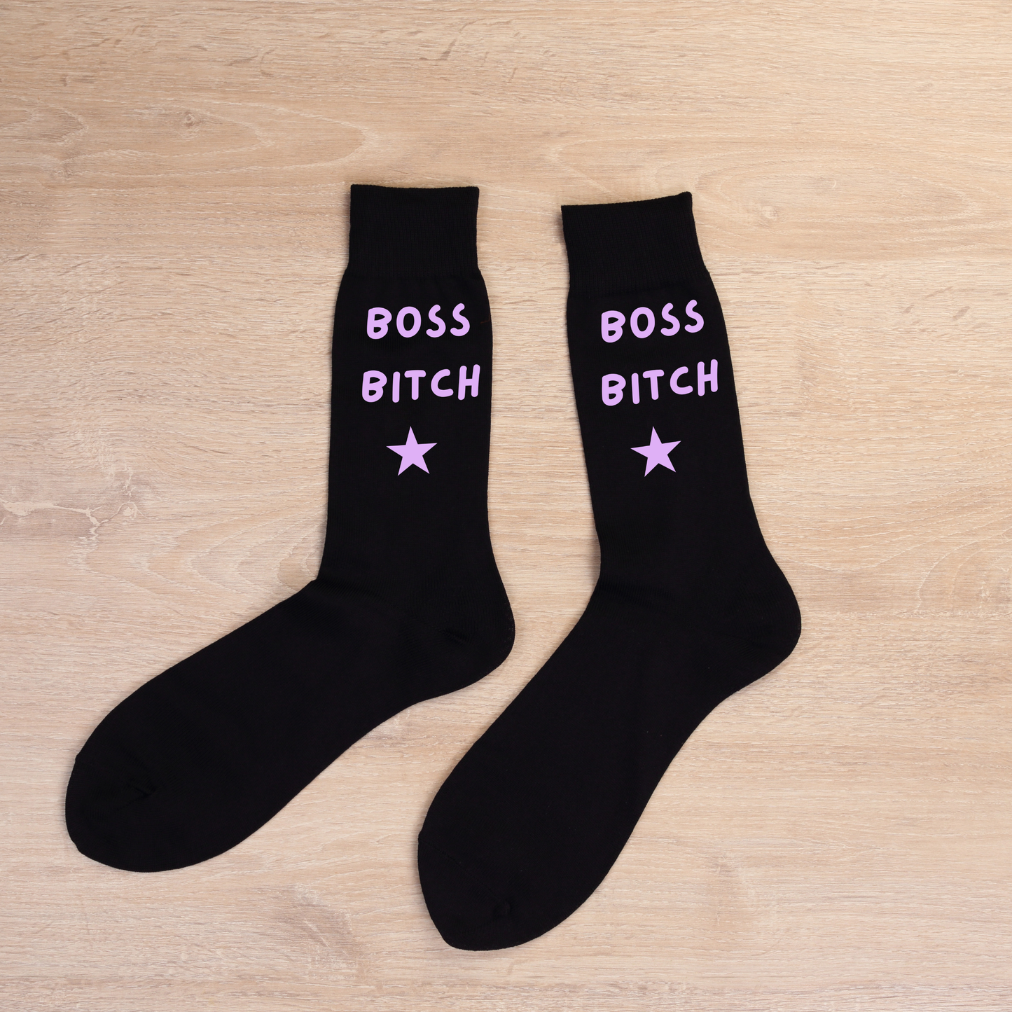 Boss B*tch Funny Printed Socks