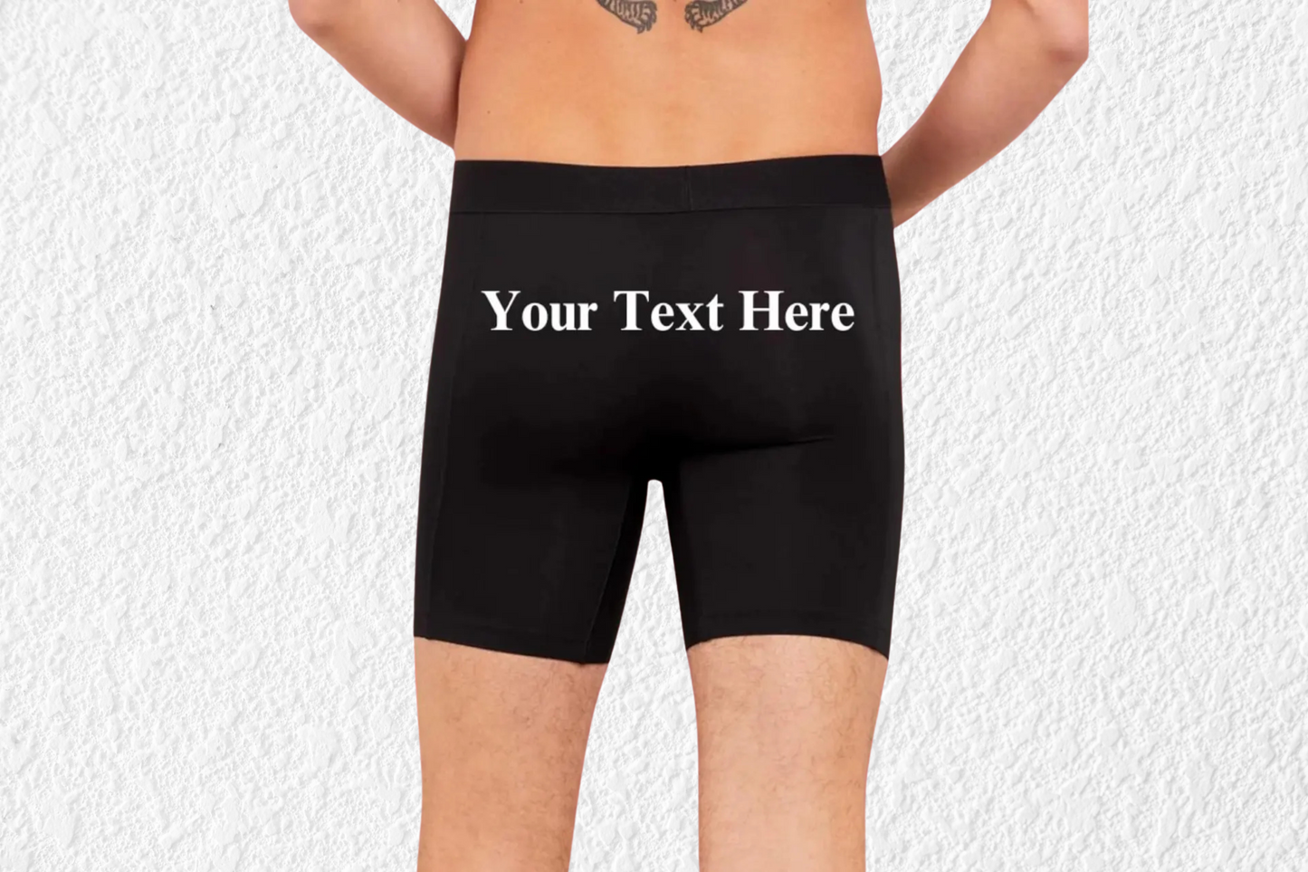 Design Your Own Black Boxers