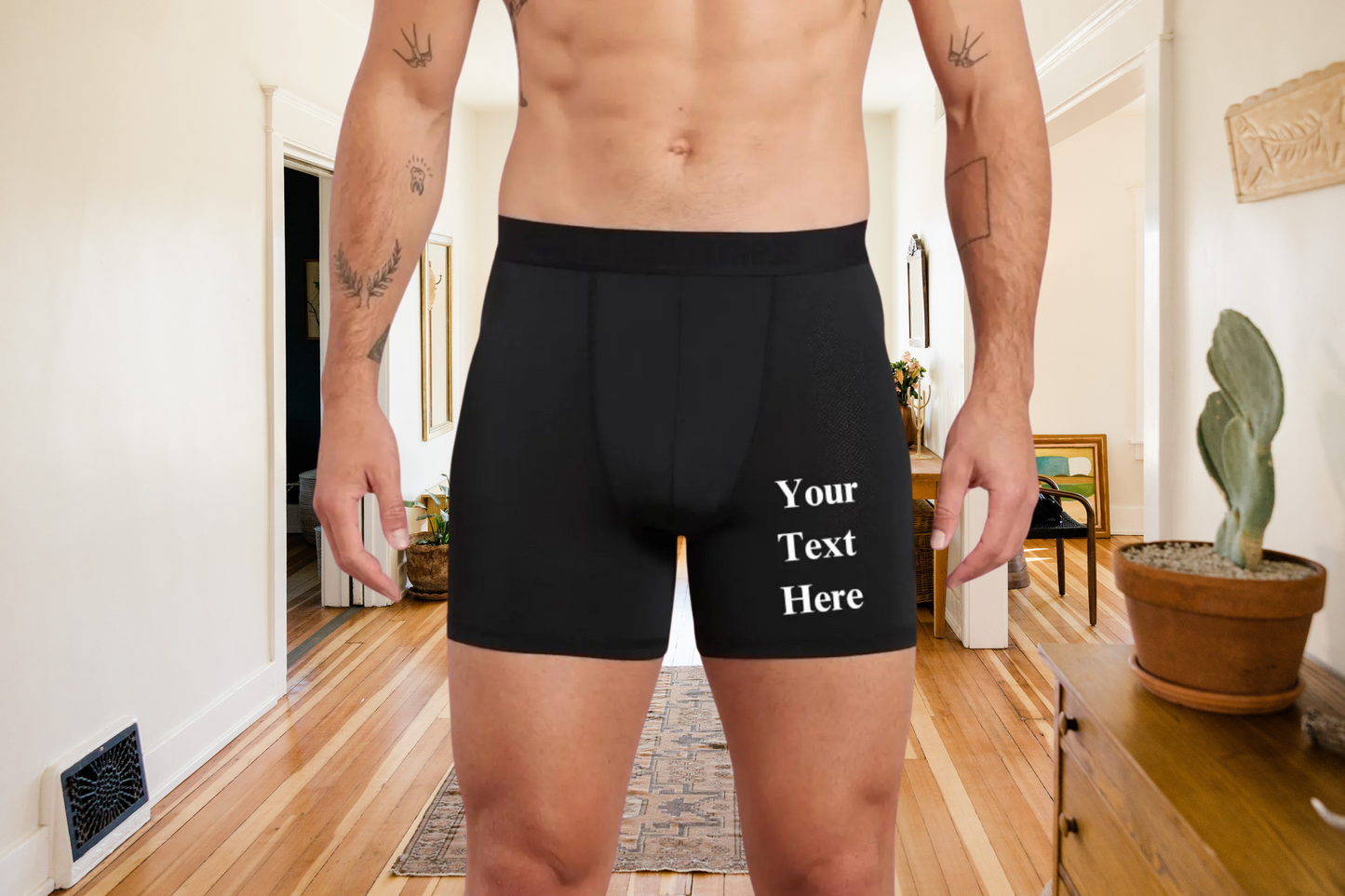 Design Your Own Black Boxers